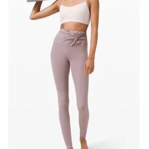 Lululemon Align High-Rise Tight 28" Twist Waist Violet Verbena Size 0